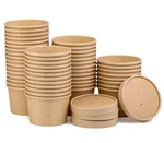 Baldcc 50 Pack 8 Oz Soup Containers With Lids, Disposable Cups New. Price: $40.21.