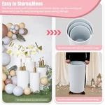 3 Piece Round Cylinder Pedestal Stands For Party Wedding Display Decor New. Price: $48.86.