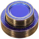 102PCS Blue Plastic Plates Disposable Party Include 51PCS 10.25INCH New. Price: $68.18.