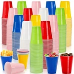 Goaste 240 Pack 3.6" Dia * 4.5" H, Blue, Red, Pink, White, Green, Yellow New. Price: $42.99.