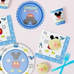 Apowbls Mickey Birthday Plates And Napkins Party Supplies Boy - Theme Open. Price: $27.00.