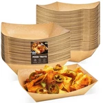 Zorrita 3 Lb Paper Food 100 Pack Disposable Nacho Trays, Kraft F... New. Price: $54.40.