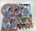 Paw Patrol Spin Master 15 Figures Caketopper + Plates Napkins Table Cover Bundle Used. Price: $19.99.