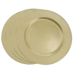 Saro CH001.GL13R In. Round Classic Design Charger Plate - Gold Set Of 4 New. Price: $10.69.