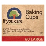 If You Care Large Unbleached Baking Cups 60 Count Kosher For Passover New. Price: $9.59.
