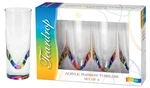Merritt International Rainbow Teardrop Tumbler Pack Of 4 23189 New. Price: $44.99.