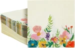 Floral Disposable Paper Napkins - 100 Pack, 6.5 X FOLDED/13 Unfol New. Price: $26.99.