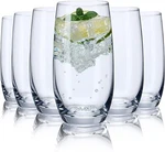 Cukbless Drinking Set Of 6, Crystal Highball Water Glasses, Cups New. Price: $33.98.