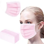 50/100 Pcs Pink Disposable Face Cover 3-PLY Filter Breathable Earloop Masks New. Price: $119.99.