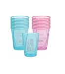 Amscan Iridescent Pink & Blue Finally 21 Birthday Plastic Tumbler Cups 10OZ 20CT New. Price: $7.99.