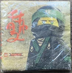 Lego 'ninjago Movie' Napkins (16) Birthday Party Supplies Dinner Luncheon New. Price: $9.95.