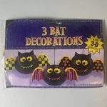 Halloween Bat Decorations With 3D Bodies Amscan 5.25" X 10" Ruffled Paper Ball New. Price: $13.69.