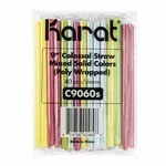 Karat C9060SMIXED In. Boba Straws - Assorted (1600/CARTON) New. Price: $42.36.