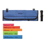 Ergo Chef 9 Pocket Knife Case Roll Bag (blue) W/ 5PC Colored Edge Guard Set New. Price: $32.55.