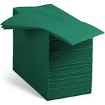 100 Linen-feel Colored Paper Napkins Decorative Cloth-like Green Dinner Nap... New. Price: $47.86.