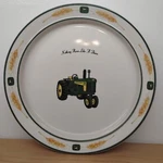 Gibson John Deere Salad Dessert Plate Nothing Runs Like Tractor 8 1/2" Used. Price: $14.99.