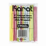 Karat By Lollicup KRTC9060SMIXED In. Boba Straws Assorted Color - 160... New. Price: $59.52.