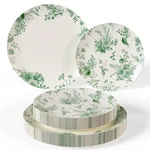 Trendables 80 Piece Plastic Disposable Plates Set For 40 Guests X Inch... New. Price: $92.75.