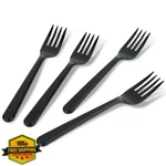 Plasticpro Black Disposable Forks 50PK Heavy Weight Cutlery New. Price: $20.00.