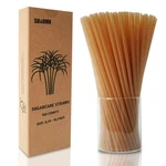 Biodegradable Sugarcane Straws 10.2 Inch Long Compostable Drinking -... New. Price: $16.85.