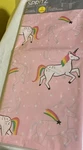 Spritz Table Cover Pink Unicorn Party Plastic 52" X 84" Photo Back Drop New. Price: $6.00.