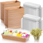 Sunnyray 200 Paper Charcuterie Sandwich Box With Clear Lids Cocktail Pick... New. Price: $62.30.