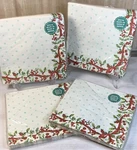 4 Packs Pioneer Woman Christmas Paper Napkins Mistletoe 20 Count Each Holiday New. Price: $14.25.