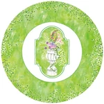 Caspari Round Paper Dinner Plates, Jardin De Luxembourg - Packs (17420DP) New. Price: $25.00.