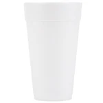 Dart Insulated Foam Drinking Cups, White, 20 Oz, Pack Of 500 New. Price: $81.65.