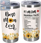Mothers Day Gifts For Mom From Daughter Son - #1 Nutrition Facts Sunflower Stain New. Price: $43.99.