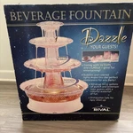 Rival 2.5 Gal Light Color Dazzle Beverage Fountain Punch Wine Champagne Cups New. Price: $78.03.