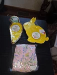 Sugar Plum Party Easter Paper Plates Napkins 40 32 Carrot Bunny New. Price: $18.95.