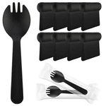 Eusoar Mini Disposable Sporks, 200PCS 4.5"X1.3" Plastic Heavy Duty He... New. Price: $19.58.