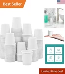 Oz White Paper Cups 300 Count Small Disposable For Espresso, Tea, Sa... New. Price: $54.14.