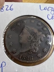 1826 Coronet Head Large Cent Better Details Old Us Coin Ungraded. Price: $119.95.