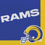 Los Angeles Rams Nfl Pro Football Sports Banquet Party Bulk Luncheon Napkins New. Price: $13.99.