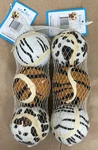 Unique Pets Dog Toy Fetch Balls Animal Design Prints (6 Pack) New. Price: $20.00.