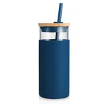 Tronco 20 Oz Glass Tumbler With Lid And Ounces (pack Of 1), Blue Horizon New. Price: $27.78.