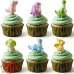 Blulu 18PC Dinosaur Cupcake Toppers Resin Picks Kids Birthday New. Price: $20.00.