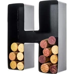 Will's Cork Holder - Metal Monogram Letter (h), Black, Small Wine... New. Price: $14.44.