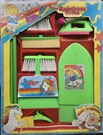 Rainbow Brite Doll Playset Cleaning Accessories Iron Brush Sponge Vintage Boxed New. Price: $389.00.