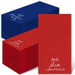 4TH Of July Guest Paper Napkins Red Blue Disposable 250TH Anniversary New. Price: $30.99.