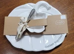 New! Mud Pie "gather Together" "many Blessings" Pumpkin Plate, Dish, Spreader. Price: $22.99.