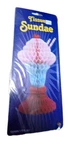 2 Ice Cream Sundae 14 Centerpiece Honeycomb Art Tissue Vintage 1991 Made Us New. Price: $14.99.