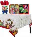 Super Mario Brothers Birthday Party Pack Of 33 Tablecover, Cups, Plates & Napkin New. Price: $21.99.