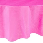 Round 84" Neon Pink Plastic Table Cover, By Way To Celebrate New. Price: $8.45.