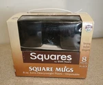 4 Boxes Emi-yoshi Squares Plastic Coffee Mugs, 8 Oz Black New. Price: $29.99.