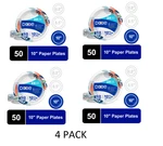 4 Pack Dixie Disposable Paper Plates, Multicolor, 10 In, 50 Count New. Price: $37.19.
