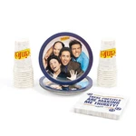Seinfeld 60-PIECE Party Tableware Set Cups, Plates, Napkins New. Price: $34.99.