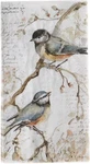 Ihr 3-PLY Paper Napkins, 16-COUNT Guest Size,, Happy Little Titmice New. Price: $13.83.